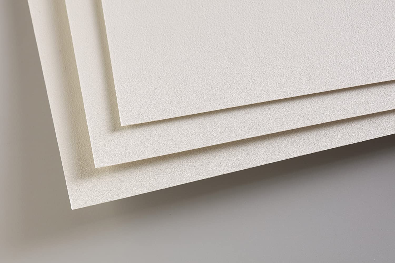 Clairefontaine, Ref 296020C, Pastelmat Card Sheets (Pack of 5 Sheets), 360gsm Card, 70 x 100cm, Light Grey Colour