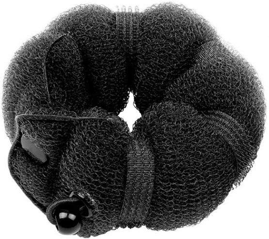 CareforYou Beauty Buns Magic Hair Styling Styler Twist Ring Former Shaper Doughnut Donut Chignon Bun Maker Clip Hair Curler Accessory Small and Large (Black) - Image 2