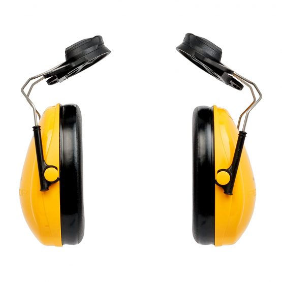 3M PELTOR Optime I Earmuffs, 26 dB, Yellow, Helmet Mounted, H510P3EA-405-GU - Image 3