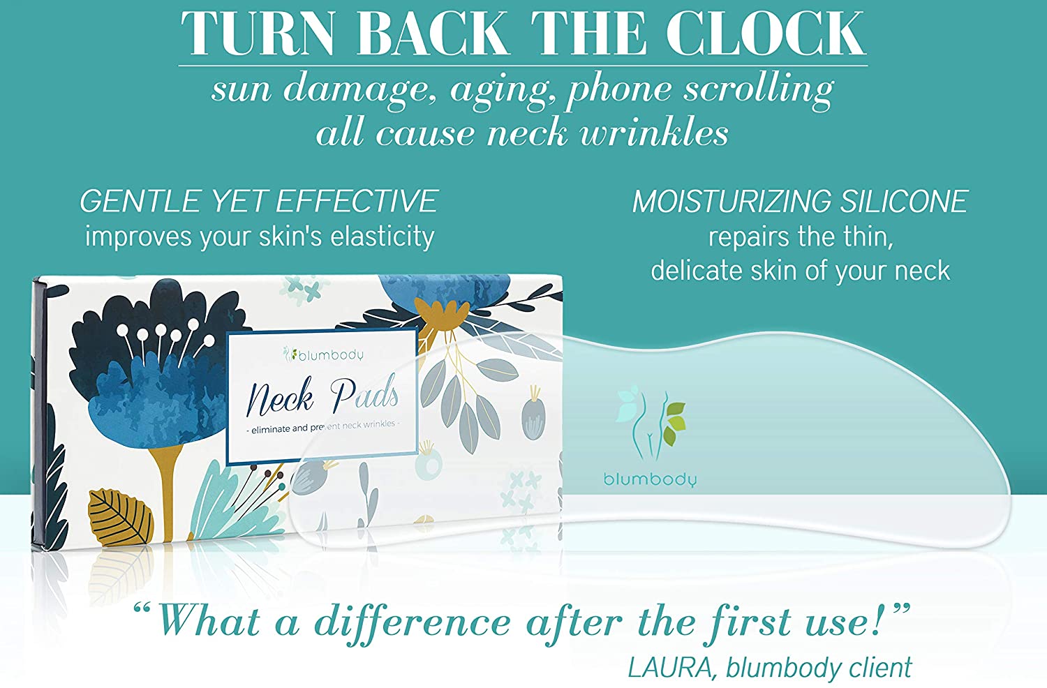 Neck Wrinkle Patches, Advanced Anti Ageing Neck Wrinkle Pads for More Visible Skin Firming & Neck Tightening - Image 2
