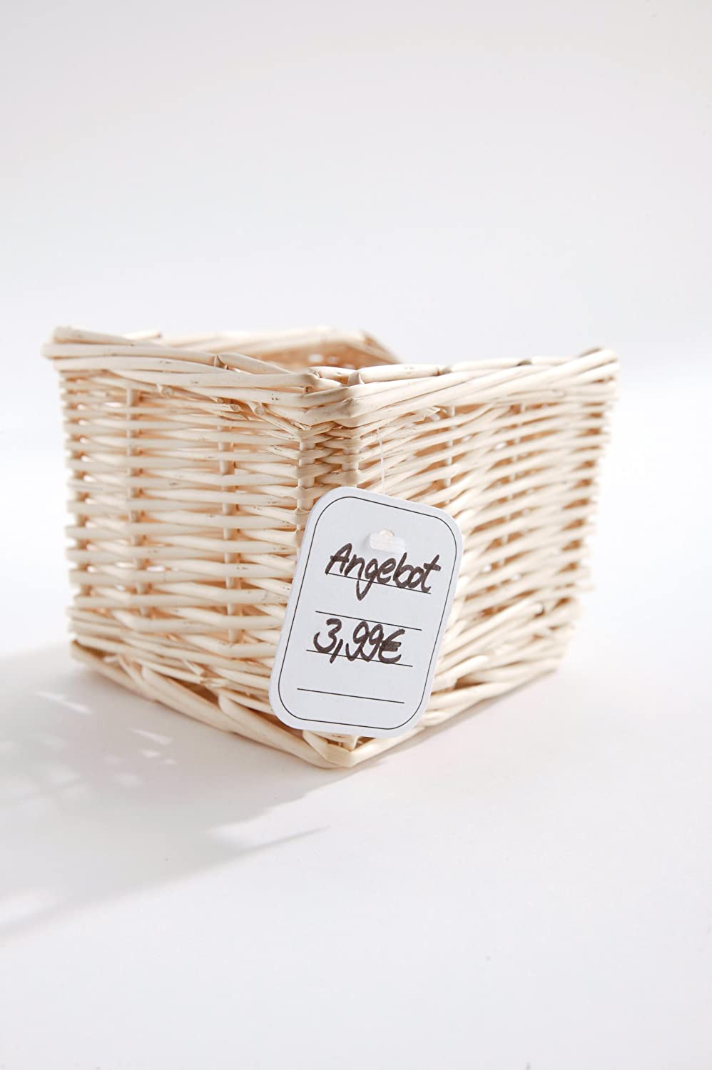 SIGEL ZB350 Holed Price Tags, 4 x 5 cm, lined, White, 500 Pieces, Small - Image 2