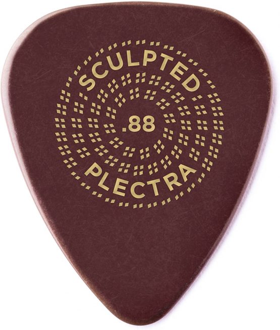 Dunlop Primetone Standard .88mm Sculpted Plectra (Smooth) - 3 Pack - Image 2