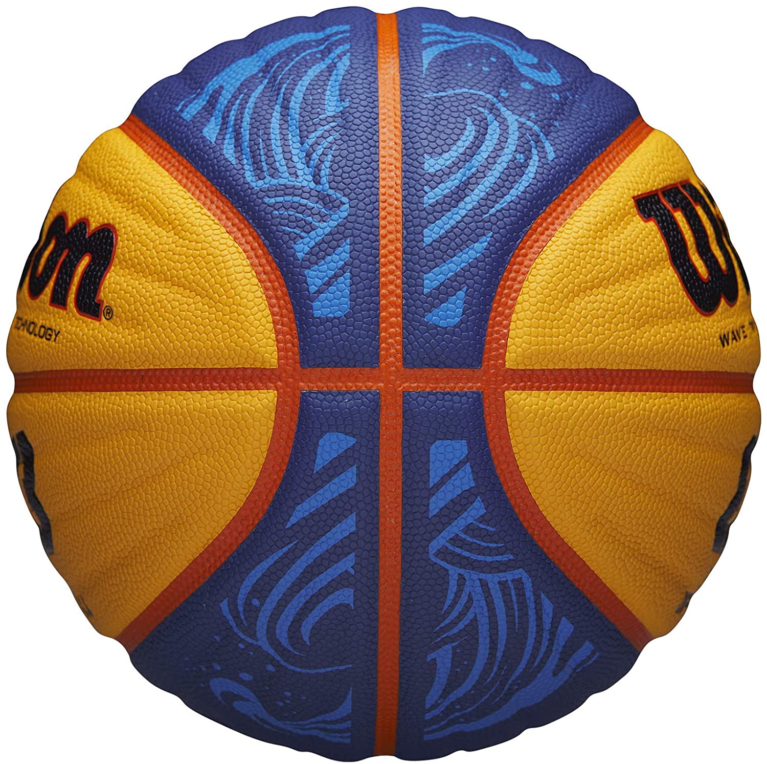 Wilson 3x3 Fiba Basketball, Unisex Adult, Yellow, 6, lemon tree, 6 Years - Image 2