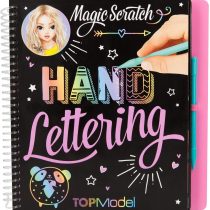 Depesche 11113 Colouring Book Magic Scratch Hand Lettering, TOPModel, Approx. 22 x 19.5 x 2 cm