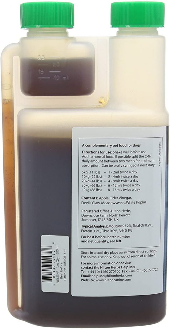 Hilton Herbs Canine Releaf 500 ml - Image 3