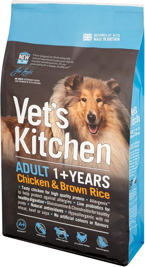 Vet's Kitchen Adult Dog Chicken & Brown Rice 7.5kg - Image 4