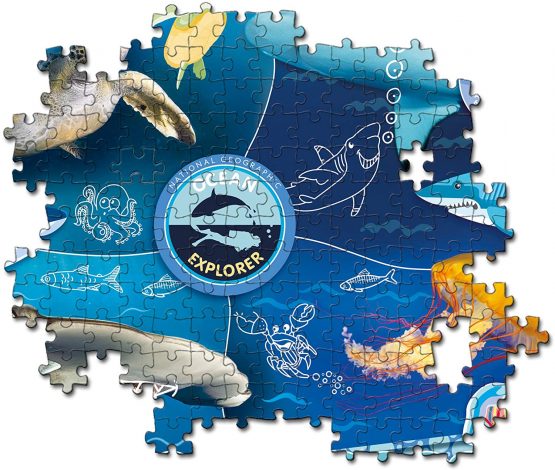 Clementoni - 27141 - National Geographic Kids - Ocean Explorer - 104 pieces - Made in Italy - jigsaw puzzle children age 6+ - Image 3