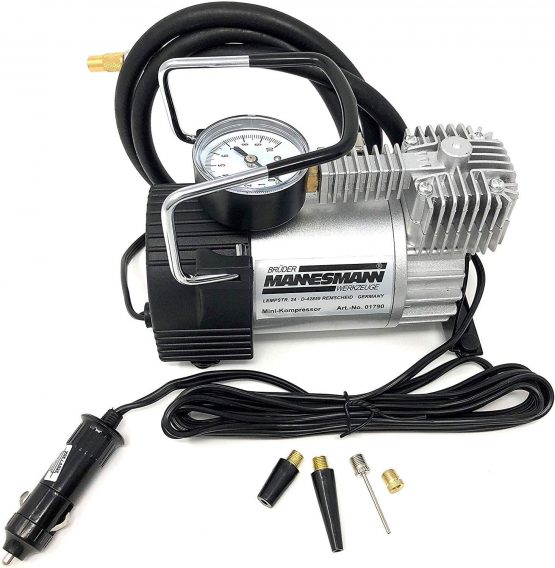 Mannesmann 01790 Mini Aluminium Compressor 12 V Aluminium