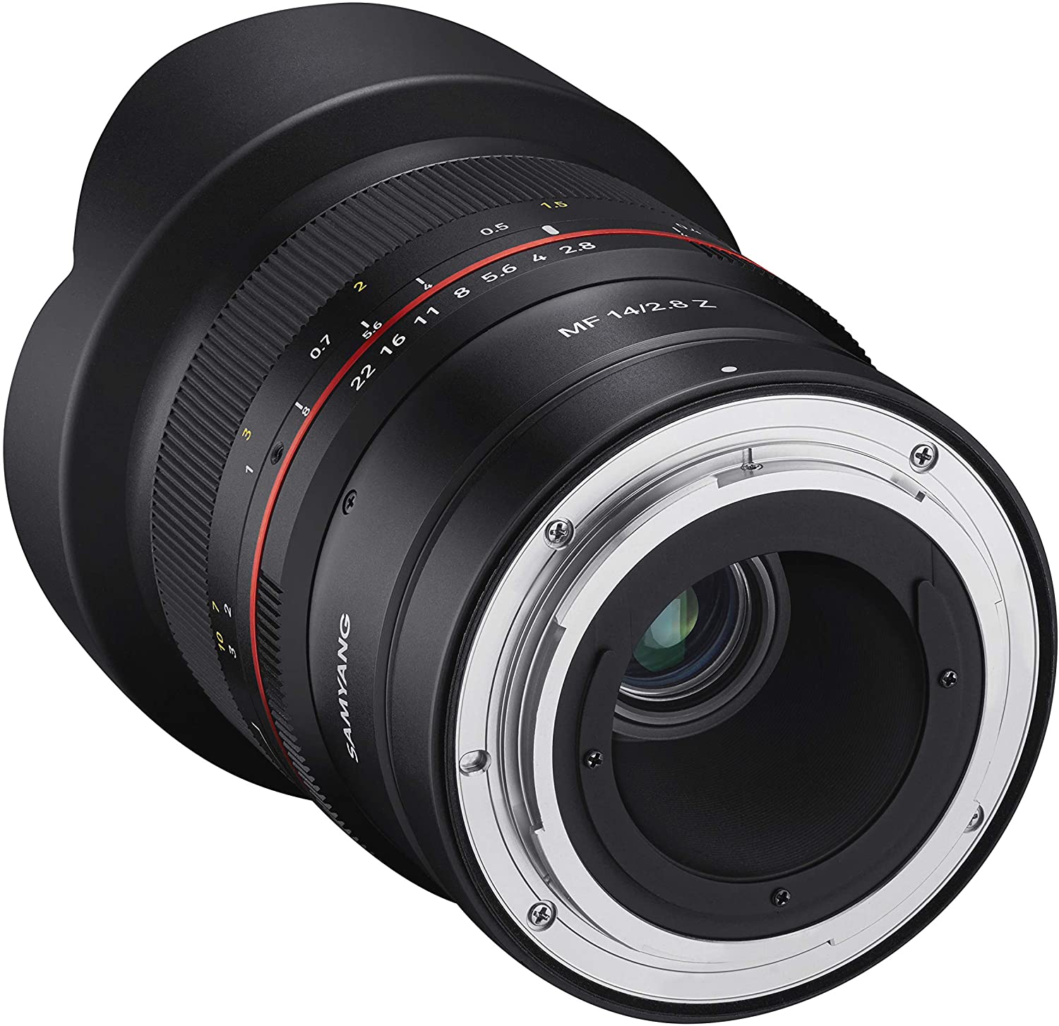 Samyang MF 14mm F2.8 Manual Focus Lens for Nikon Z, Black - Image 4