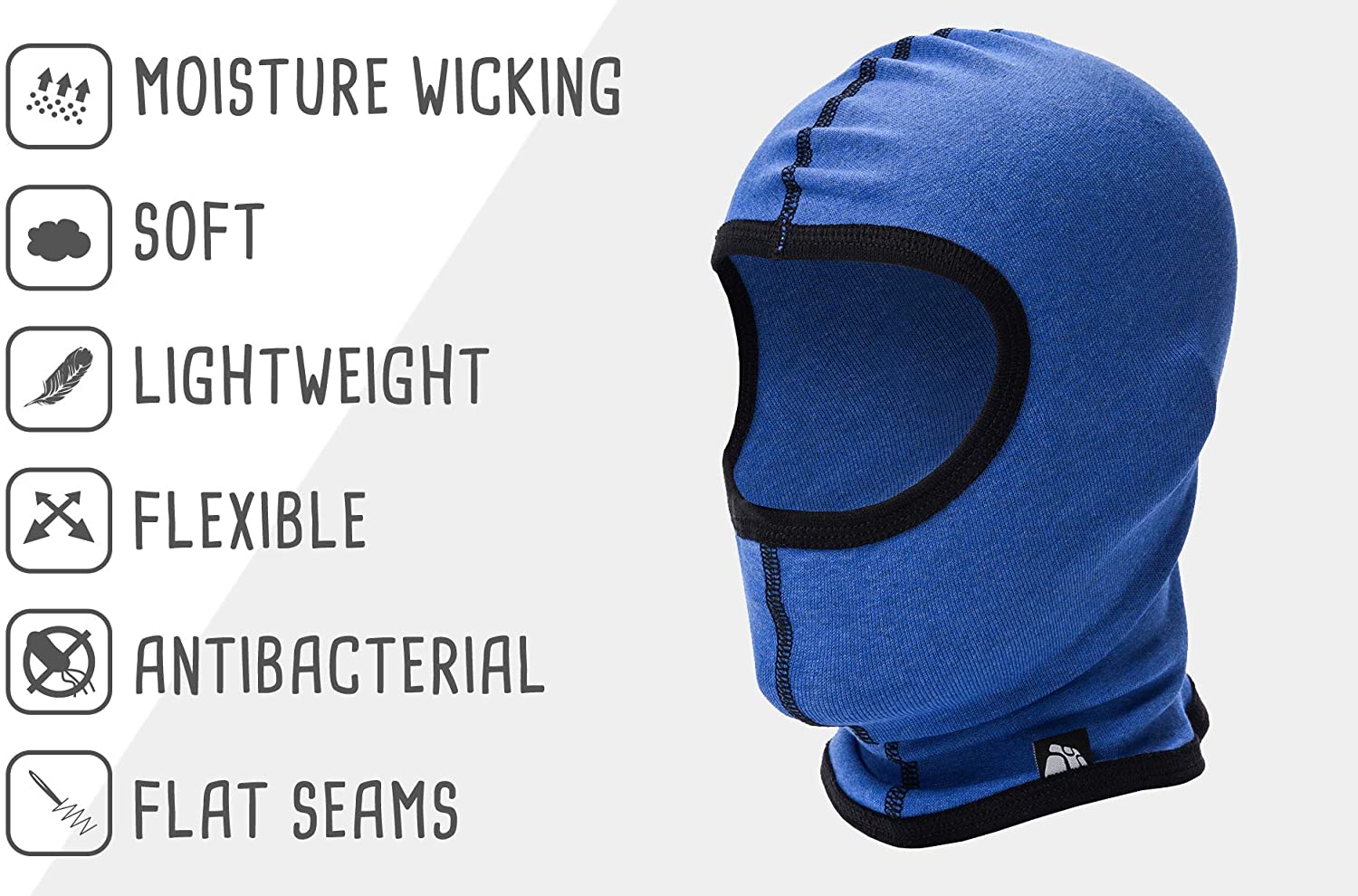 meteor Warm Breathable Balaclava Children Kids Windproof Face Mask Bike Helmet Cycling Skiing Winter Sports Unisex Boy Girl Colors All Year Sledge Ski Outdoor Thermal (Kids 3-7 years - Image 3