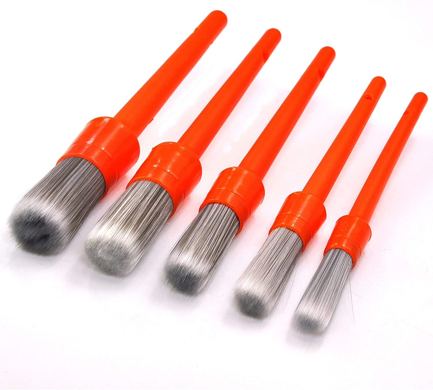 5 Piece Chalk Paint Wax Brush Set with Premium SRT bristles Paint Brush