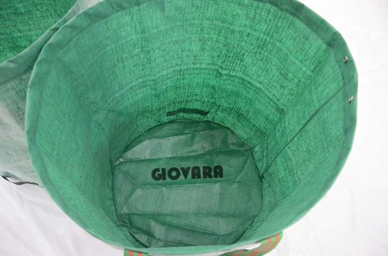 GIOVARA 3 x 120L Garden Waste Bags,Waterproof Heavy Duty Large Refuse Sacks with Handles,Foldable and Reusable (3) - Image 3