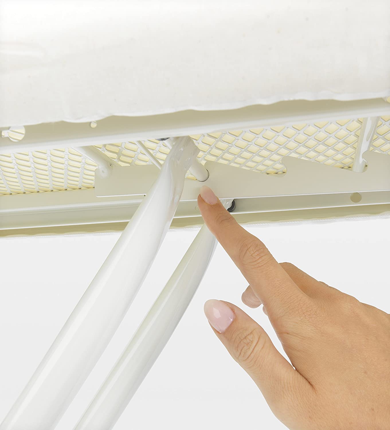 Brabantia, Ironing Board C, XL Iron Rest, Adjustable in Height, Non-Slip Rubber Feet, Cotton Cover with Foam Layer - Image 3