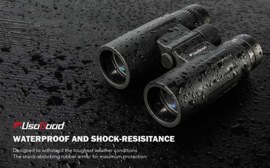 Binoculars for Adults Bird Watching usogood 12x50 High Power Binoculars for Stargazing, Traveling, Hunting and Hiking Binoculars with Tripod Phone Adaptor for Photography - BaK-4 Prisms, FMC Lens - Image 4