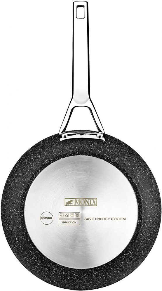 Monix Mineral Forged Aluminium Non-Stick Frying Pan, 24 cm - Image 3