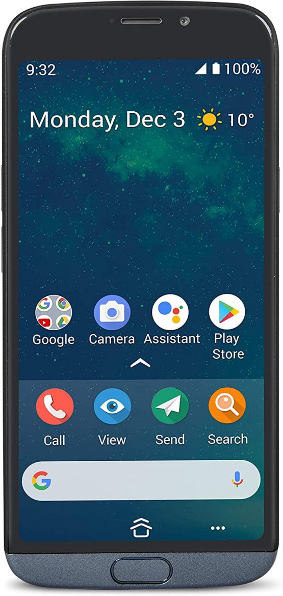 Doro 8050 Unlocked 13MP Camera Smartphone for Seniors with 5.7" Display and GPS Localisation [NEW] (Blue)