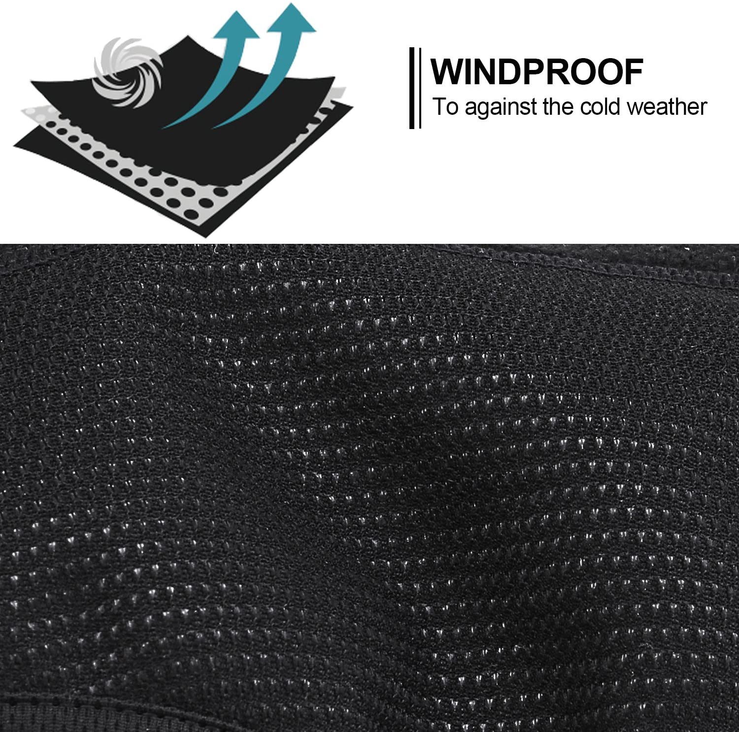 TAGVO Winter Thermal Windproof Fleece Neck Warmer - Image 2
