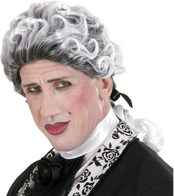 Gothic Marquis/E s Wig for Hair Accessory Fancy Dress