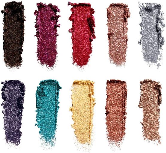 NYX Professional Makeup Glitter Goals Cream Pro Palette - Glitter Palette with 10 Silky Glitter Cream Eyeshadow Makeup Shades - Image 4