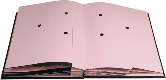 Exacompta Direction Signature Book, A4, 24 Compartments - Burgundy - Image 4