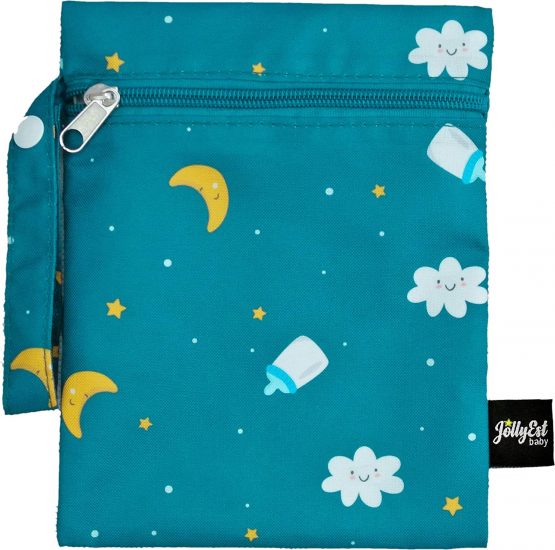 JollyEst® Foldable Travel Changing Mat | Extra Large 70cm x 55cm, Padded, Free Wet-Dry Bag - Image 4