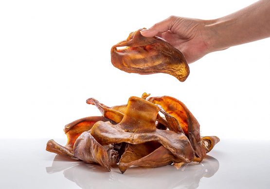 Dragonfly Products Pigs Ears For Dogs Large 5, 12 or 25 pieces British UK Natural Raw Healthy Treat Grade A Premium Whole Pork Ear Chew (12) - Image 4