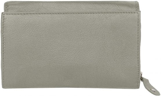 Ladies Designer Luxury Quality Soft Nappa Leather Purse Card Women Clutch Wallet with Zip pocket Gift Boxed - Image 4