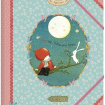3 Flaps folder with elastics foolscap - Santoro - Poppi Loves - Moon