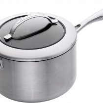 SCANPAN SP65232000 CTX 4qt Covered Sauce Pan, Stainless Steel, 3.5 liters, Silver