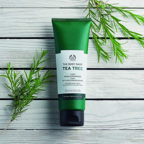 The Body Shop Tea Tree 3-In-1 Wash Scrub Mask 125ml - Image 3