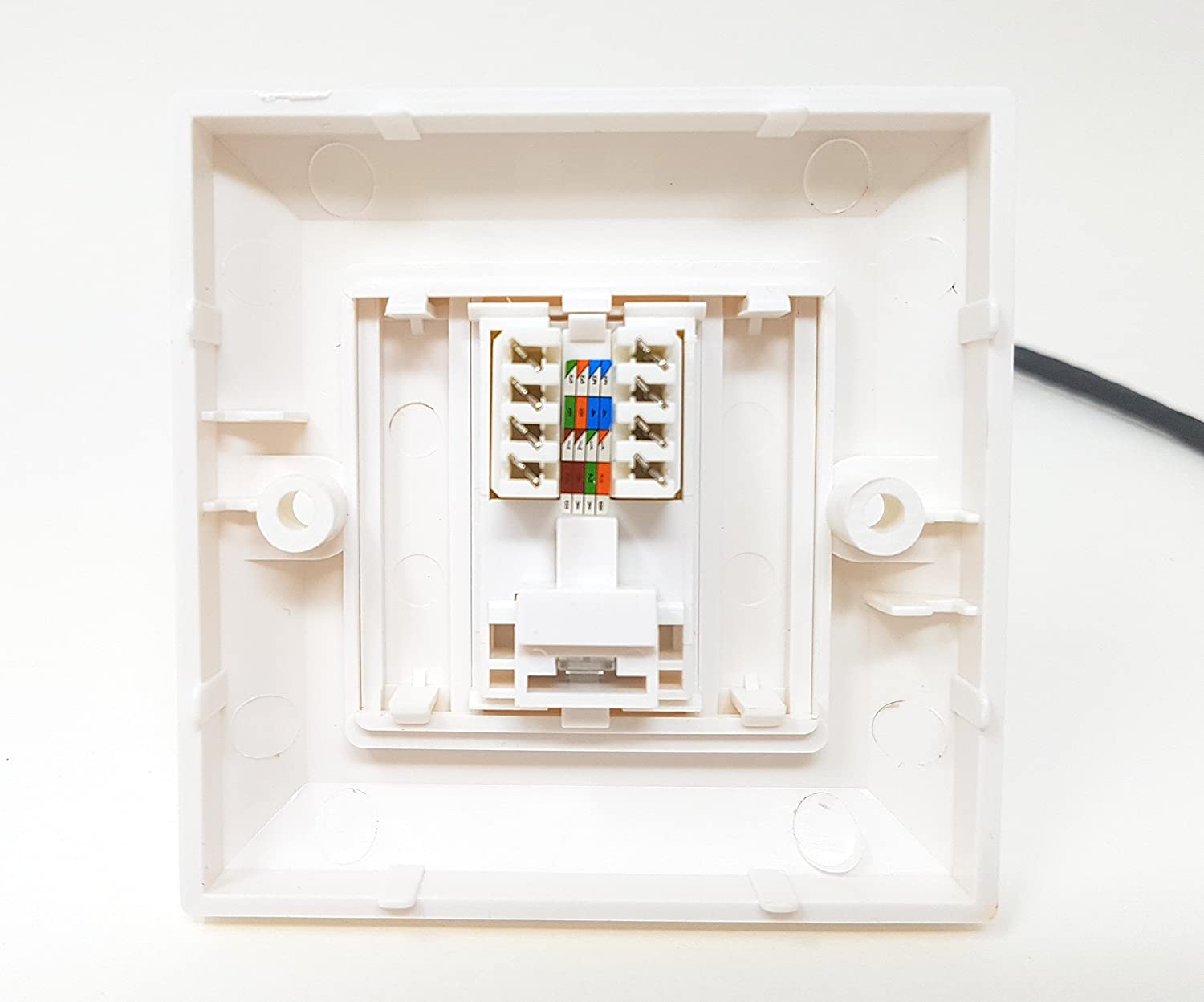 Maincore Single RJ45 / Cat6 / Face Plate/Faceplate Wall Socket Network ...