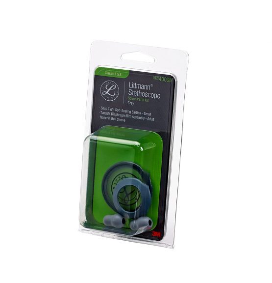 3M Littmann Stethoscope Spare Parts Kit, Classic II S.E., Black, 40005 - Image 2