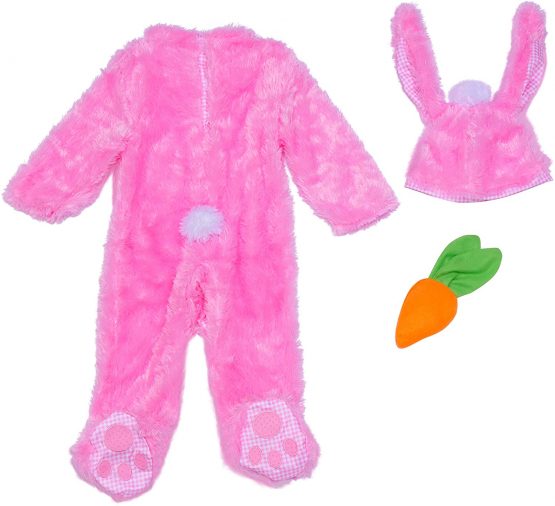 Rubie's 8853526-12 Unisex-Child Precious Pink Wabbit Costume, 12-18 Months - Image 3