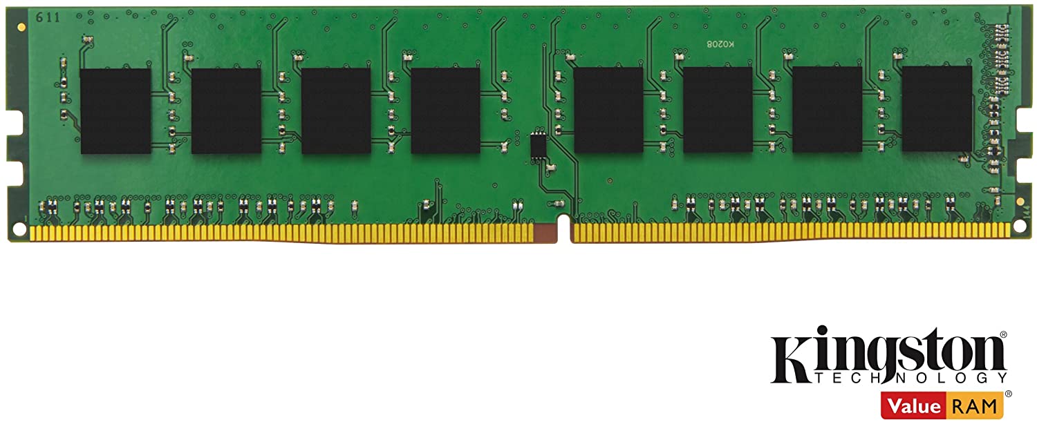 Kingston ValueRAM 32GB 3200MT/s DDR4 Non-ECC CL22 DIMM 2Rx8 1.2V KVR32N22D8/32 Desktop Memory, Mehrfarbig, 32GB (2Rx8 1.2V) - Image 2