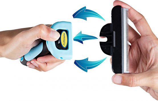 Deshedding Tool & Pet Grooming Brush for Small, Medium & Large Dogs, Cats & Horses, With Short to Long Hair. Dramatically Reduces Shedding In Under 10 Minutes - Image 3