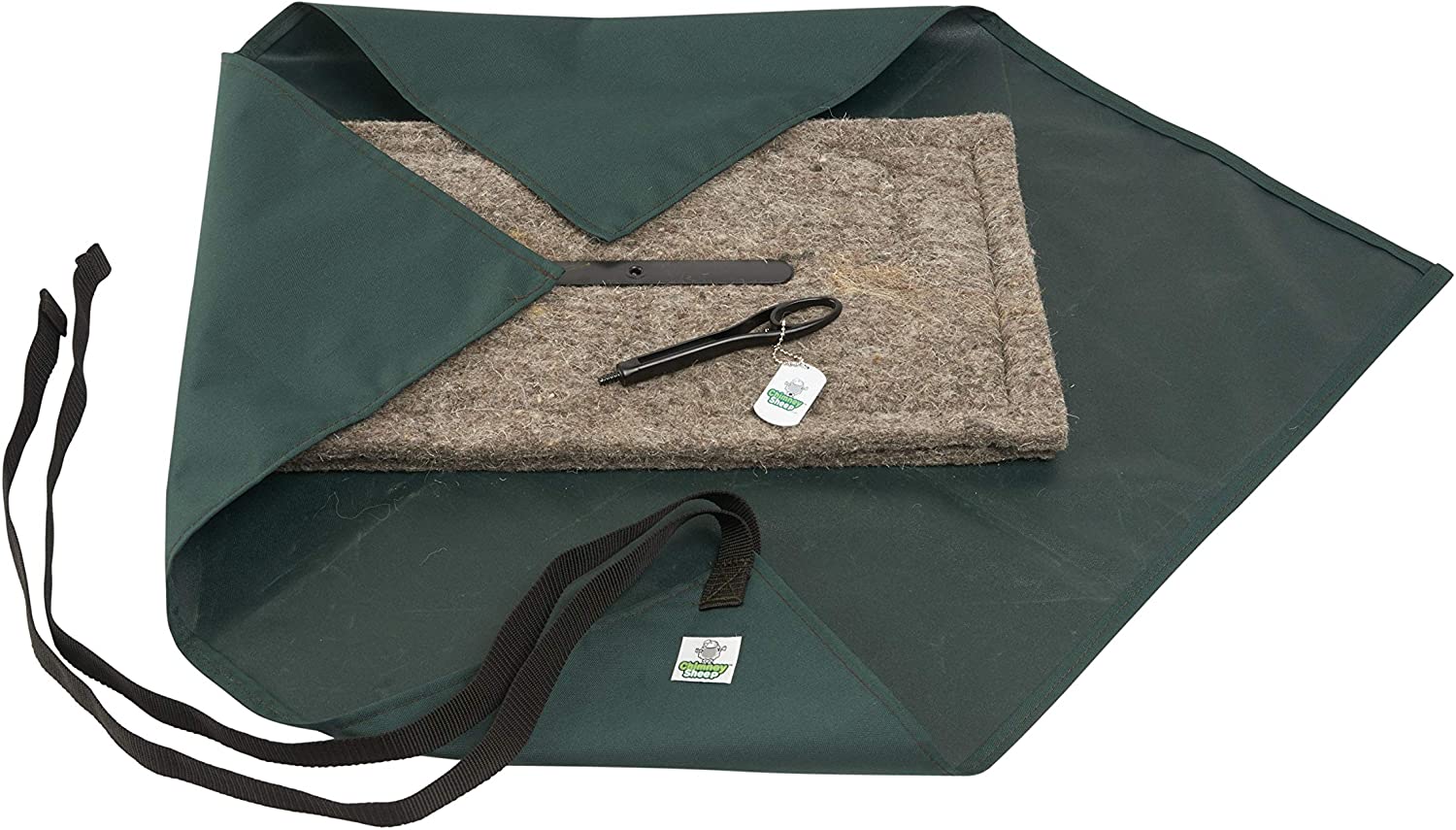 Chimney Sheep Regular Wrap - to fit chimney sheep up to Size 8" x 20", Green