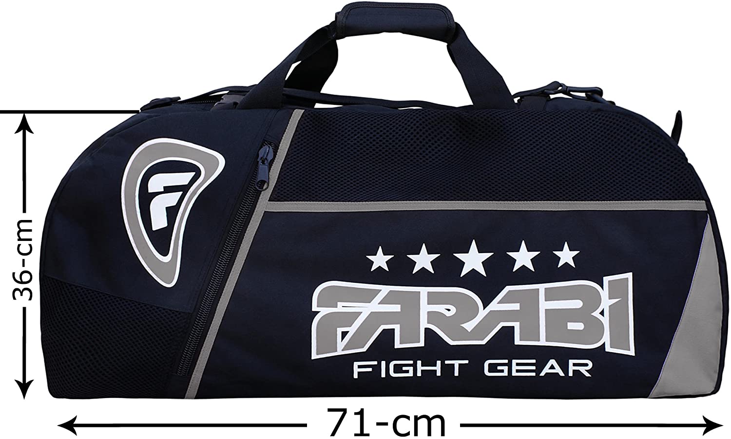 Farabi gym fitness workout gear bag invisible Shoulder Straps MMA
