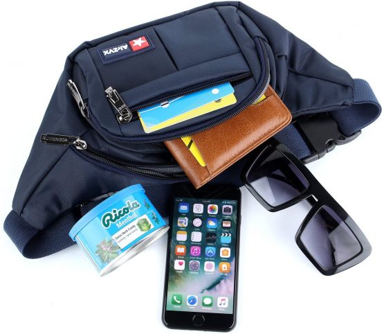 AirZyx Bumbags and Fanny Packs for Running Hiking Waist Bag Outdoor Sport Hiking Waistpack for Men Women - Image 3