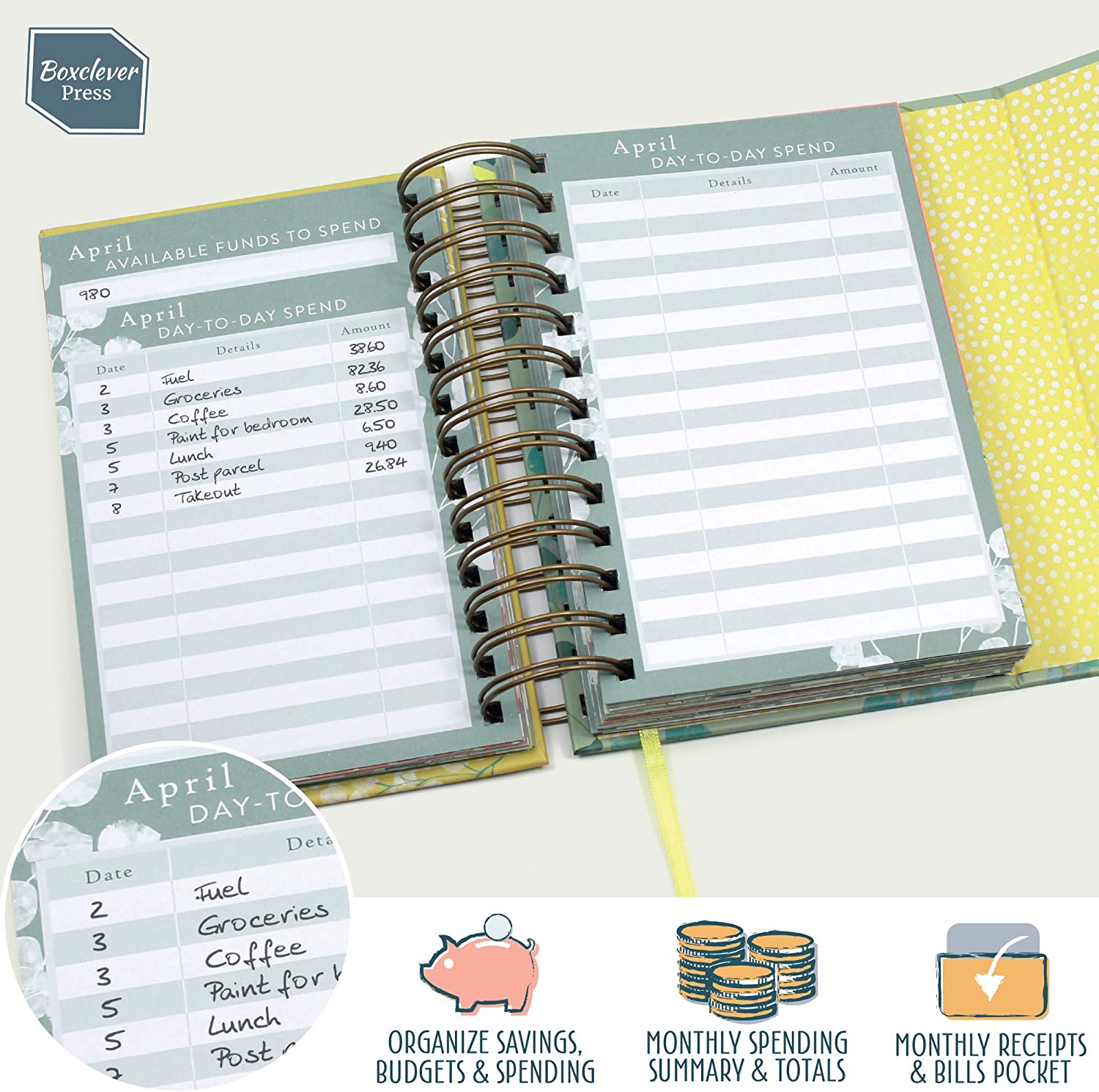 budget planner book