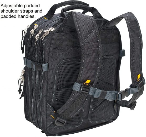 CLC Custom LeatherCraft 1132 75-Pocket Tool Backpack - Image 4