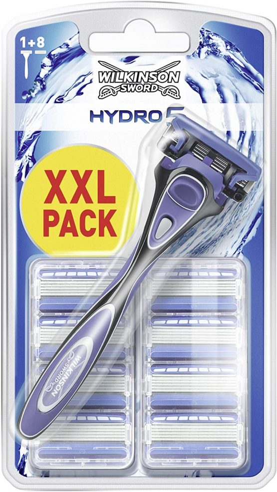 Wilkinson Sword Hydro 5 XXL Pack Razor with 9 Refill Blades