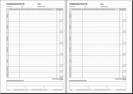 SIGEL A4 Training Record Book 28 Sheets AW480 - Image 2