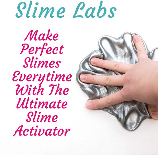 Ultimate Slime Activator Borax For Making all Slimes, including Flubber, Butter, Clear, Rainbow - All In One Activator Formula - Various Sizes with 6X Lolly Sticks (800ml) - Image 3