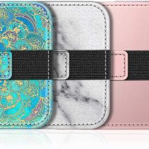 FINTIE Screen Cleaning Pad, Soft Cloth Wipes for iPad, iPhone, MacBook, Tablets, Laptop Screen, Screen Cleaner with Elastic Strap for Cellphone, Tablet, Computer, Switch, Camera, TV Screens, 4 Pack