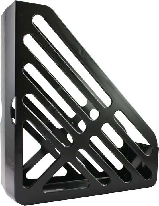 Q-Connect Magazine Rack, Black