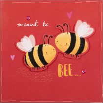 Hallmark Engagement Congratulations Card - Cute Contemporary Bee Design
