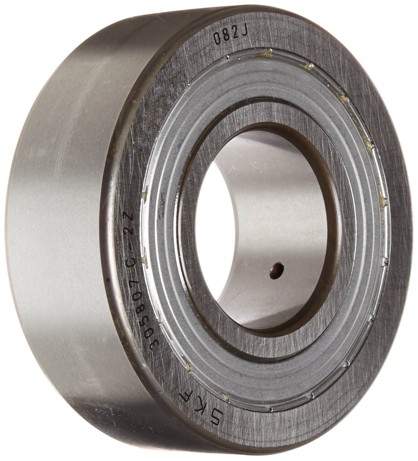 SKF 305807 C-2Z Angular Contact Radial Ball Bearing, steel