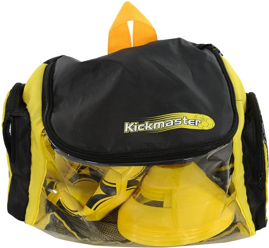 Kickmaster Backpack Training Kit - Black/Yellow - Image 3