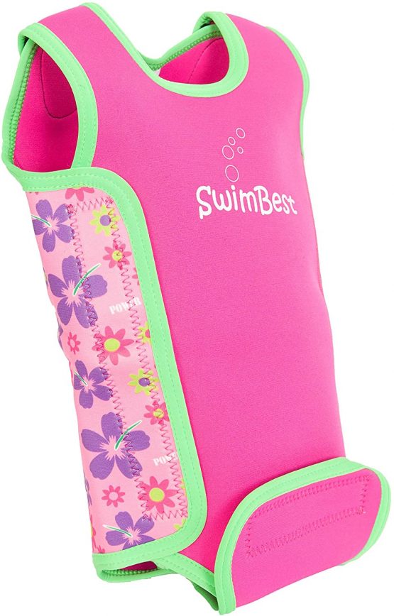 Swimbest Baby Wetsuit (Power of Flowers, 0-6 Months)