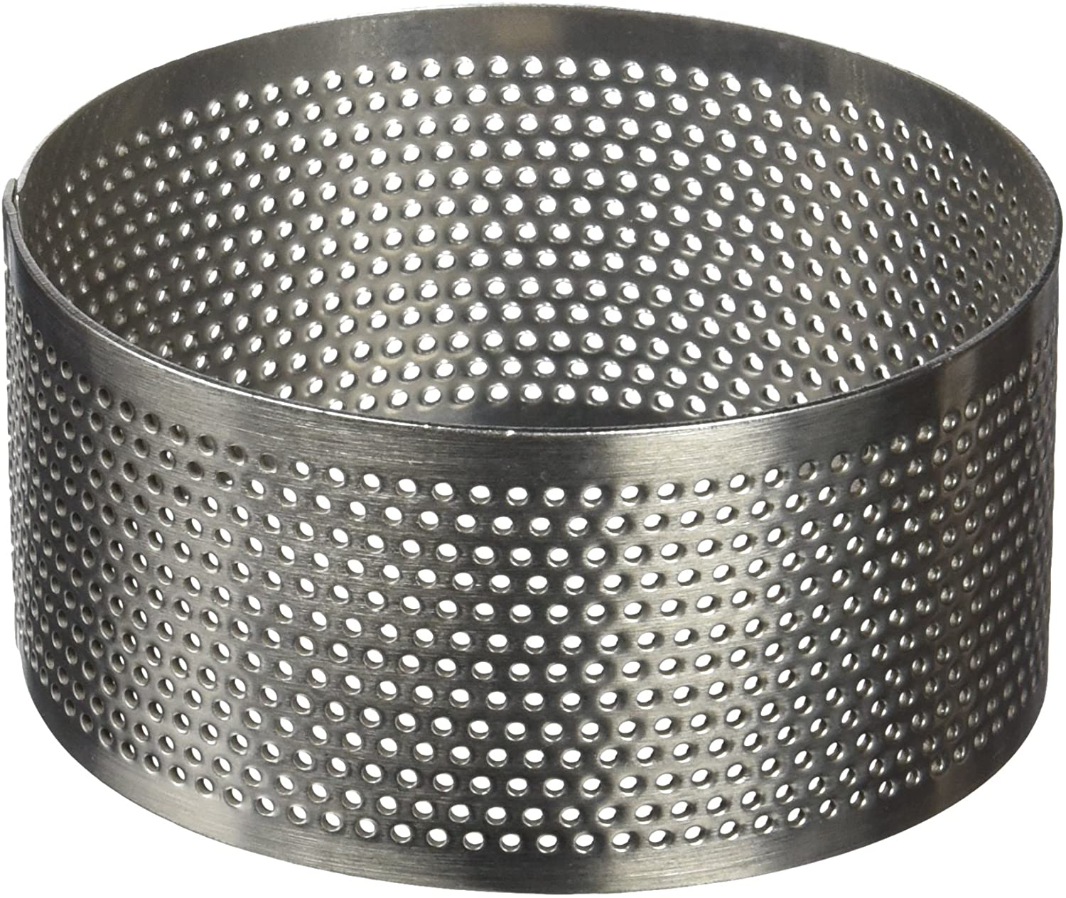 Lacor 68547 Perforated Cake Mould, 7 x 3.5 cm, Silver